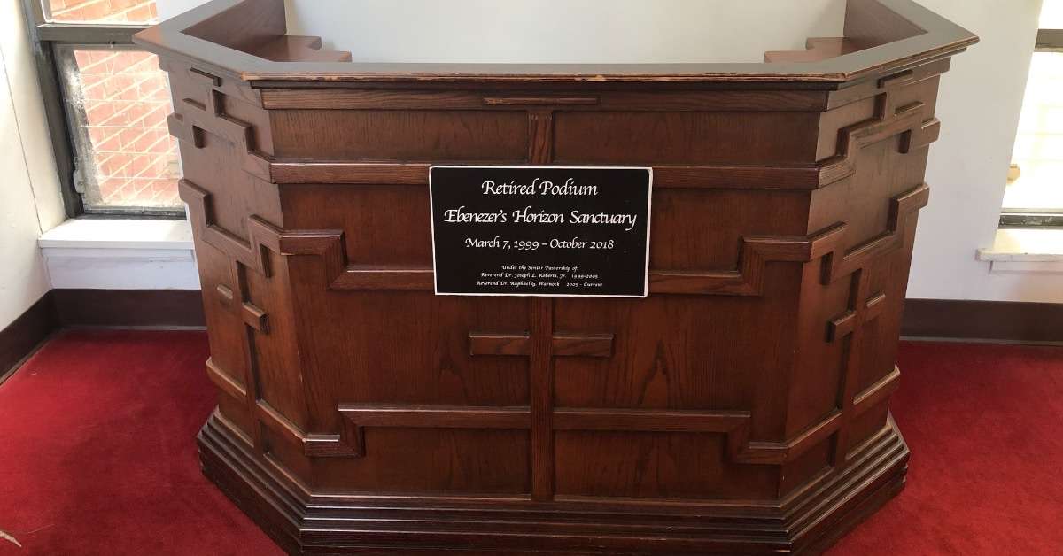 The Deep South USA Ebenezer Church